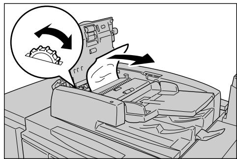 XEROX 4590 - Incidents document au niveau du cache-document - 5