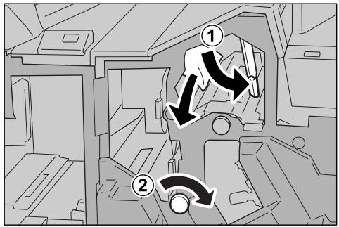 XEROX 4590 - Incidents papier au niveau du transport 3e et de la molette 3c - 3