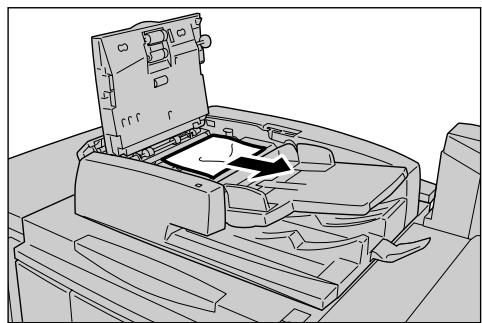 XEROX 4590 - Incidents document au niveau du cache-document - 4