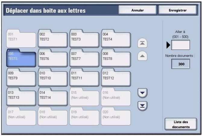 XEROX 4590 - Sélectionner Déplacer. - 1