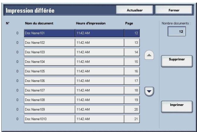 XEROX 4590 - Impression différée - 2