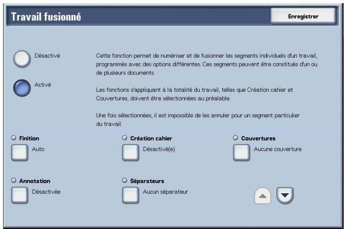 XEROX 4590 - Travail fusionné (copies de documents selon des paramètres différents en une même opération) - 2