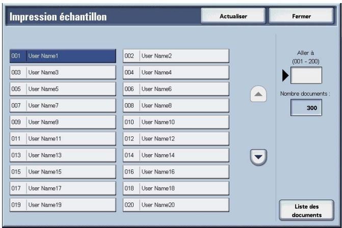 XEROX 4590 - Impression échantillon - 2