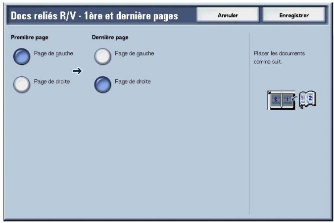 XEROX 4590 - Écran Docs reliés R/V - 1ère et derniere pages - 2