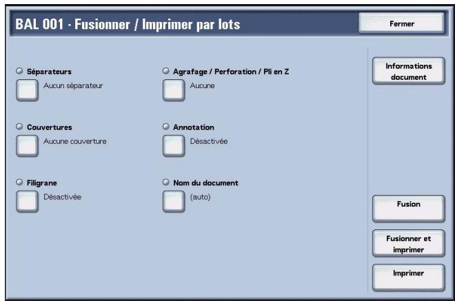 XEROX 4590 - Fusion / Impression par lots de documents enregistrés dans une boîte aux lettres - 5