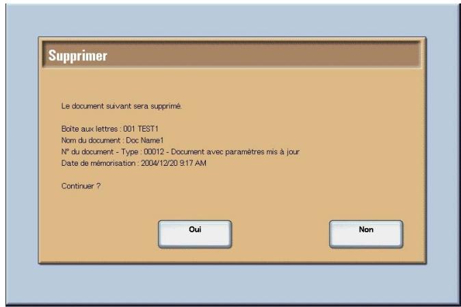 XEROX 4590 - Sélectionner Oui. - 1