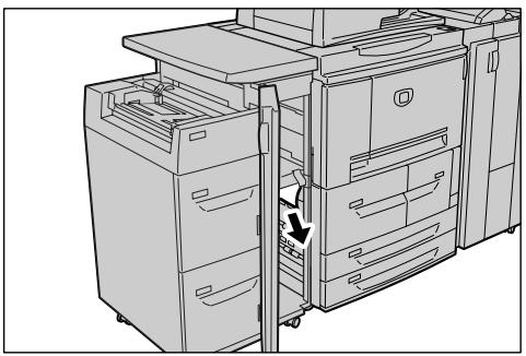 XEROX 4590 - Incidents papier au niveau du panneau inférieur gauche - 3
