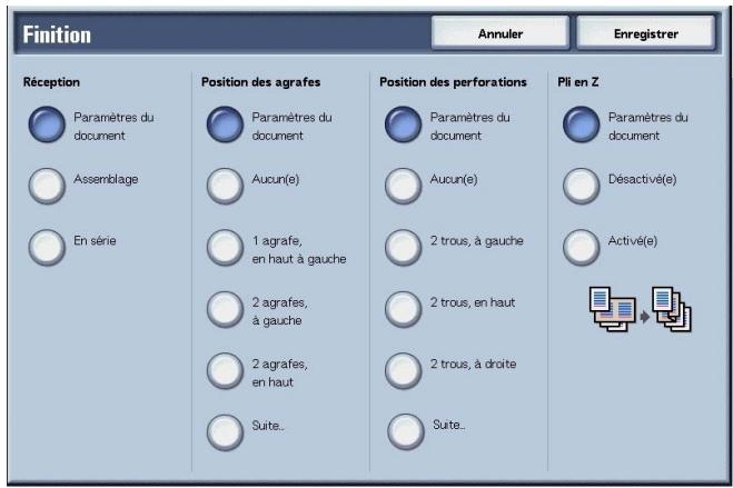 XEROX 4590 - Agrafage / Perforation / Pliage en Z - 2