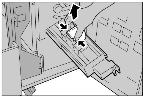 XEROX 4590 - Remplacement de la cartouche d'agrafes cahier - 6