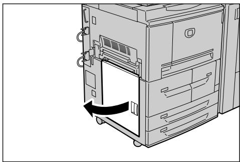 XEROX 4590 - Incidents papier au niveau du panneau inférieur gauche - 2