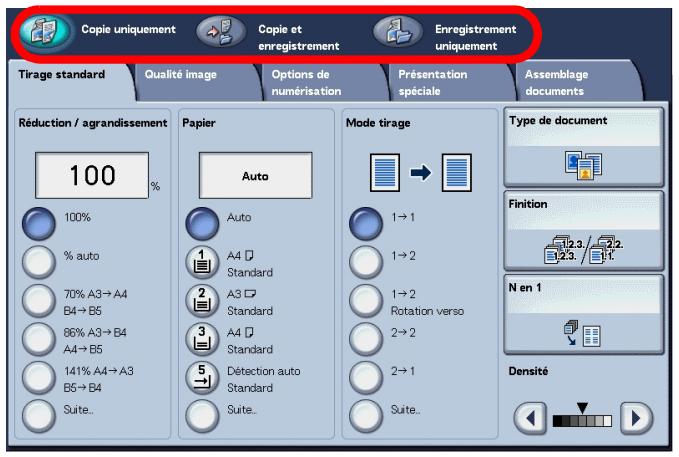 XEROX 4590 - Sélectionner Copier. - 3