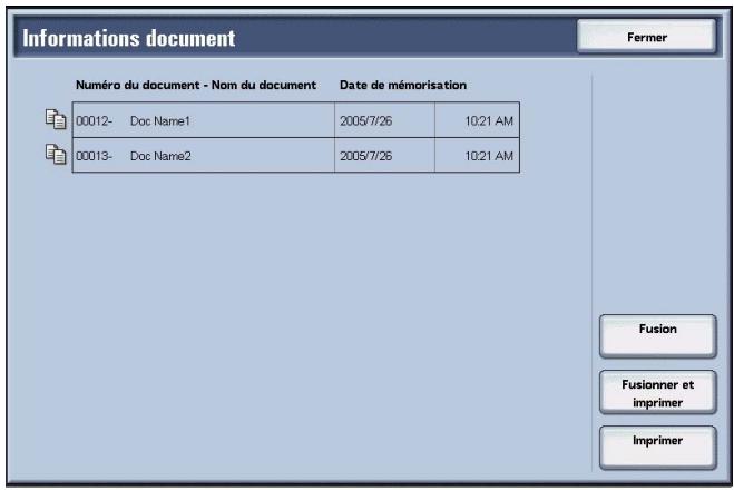 XEROX 4590 - Informations document - 2