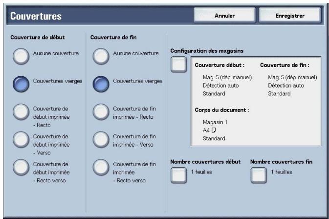 XEROX 4590 - Couvertures (ajout d'une couverture aux copies) - 3