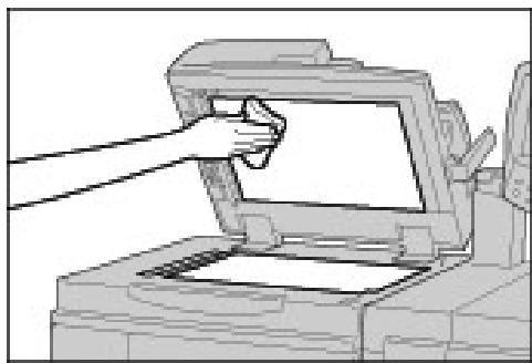 XEROX 4590 - Nettoyage du cache-document - 3