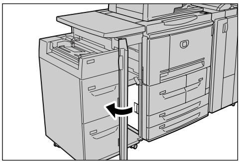 XEROX 4590 - Incidents papier au niveau du panneau inférieur gauche - 2
