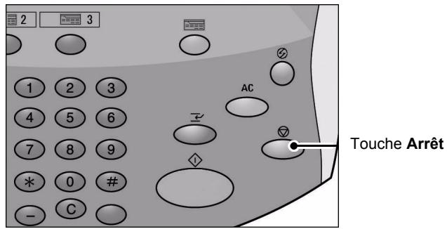 XEROX 4590 - Modifier la quantité de copies - 2