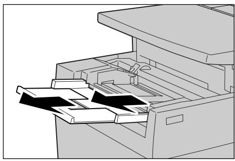 XEROX 4590 - Mise en place d'intercalaires dans le magasin 5 (départ manuel) - 2