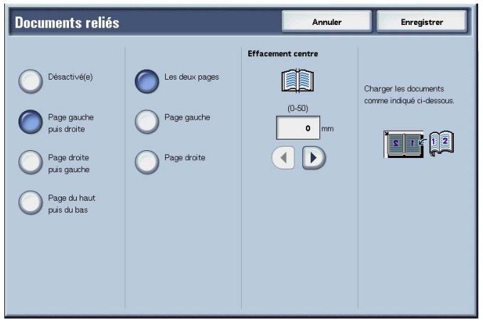 XEROX 4590 - Documents reliés (Numérisation séparée des pages adjacentes d'un document relié) - 3