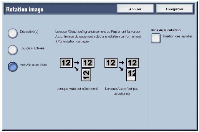 XEROX 4590 - Rotation image (copies avec rotation verticale ou horizontale de l'image) - 2