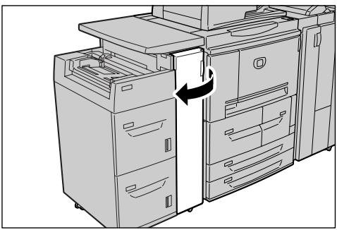 XEROX 4590 - Incidents papier au niveau du panneau inférieur gauche - 1