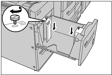 XEROX 4590 - Modification du format papier dans les magasins 6 et 7 - 6