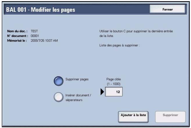XEROX 4590 - Supprimer pages - 4