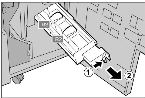 XEROX 4590 - Remplacement de la cartouche d'agrafes cahier - 5