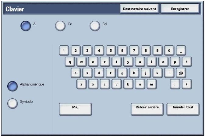 XEROX 4590 - Clavier - 2