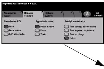 XEROX COPYCENTRE 245 - Préroglages de numérisation - 1