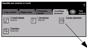 XEROX COPYCENTRE 245 - Travaux mémorisés - 1