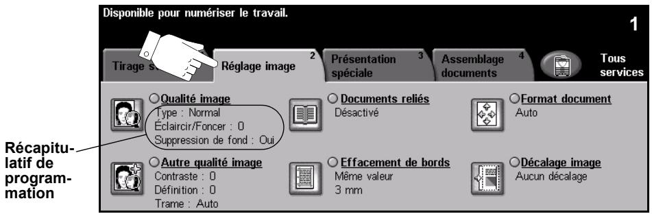 XEROX COPYCENTRE 245 - Réglage image - 2