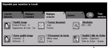 XEROX COPYCENTRE 245 - Qualité / Taille du fichier - 1