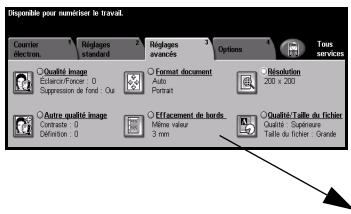 XEROX COPYCENTRE 245 - Effacement de bords - 1