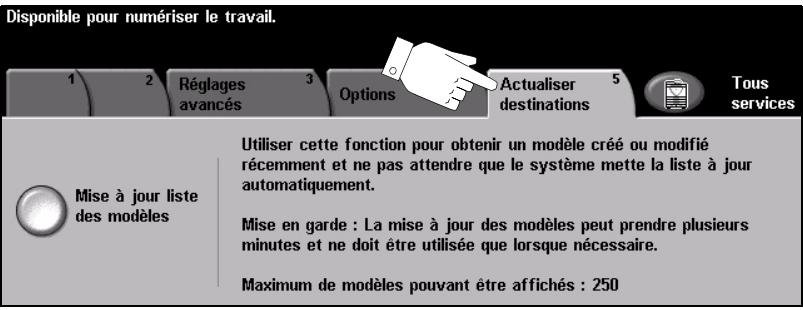 XEROX COPYCENTRE 245 - Actualiser destinations - 1