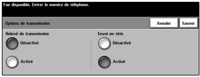 XEROX COPYCENTRE 245 - Options de transmission - 2