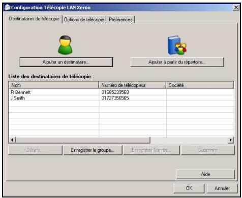 XEROX COPYCENTRE 245 - Envoi d'un fax LAN - 2