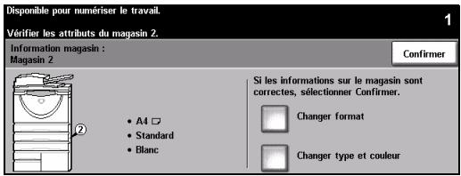 XEROX COPYCENTRE 245 - Mise en place du papier - 3