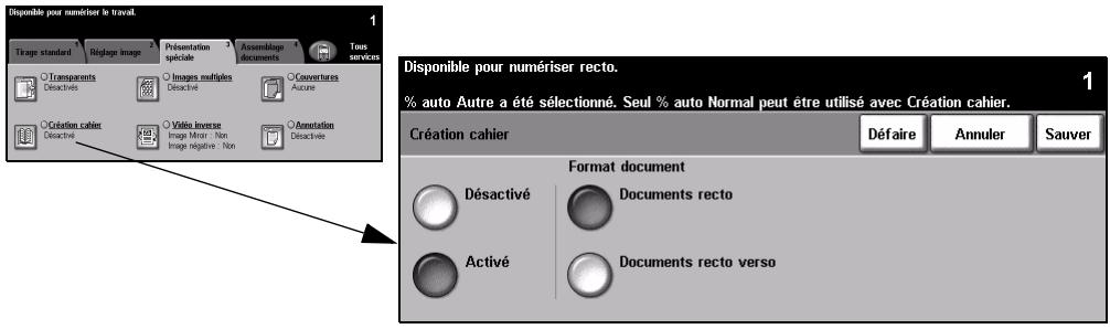 XEROX COPYCENTRE 245 - Creation cahier - 1