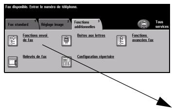 XEROX COPYCENTRE 245 - Fonctions envoi de fax - 1