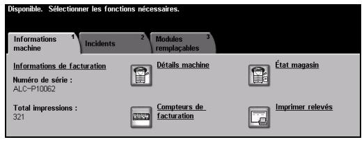 XEROX COPYCENTRE 245 - Emplacement du numéro de série - 2