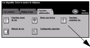 XEROX COPYCENTRE 245 - Fonctions avancées fax - 1