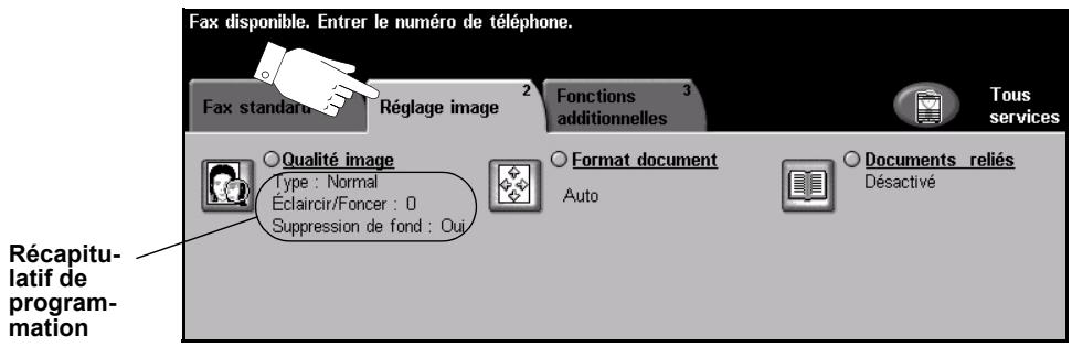XEROX COPYCENTRE 245 - Réglage image - 1
