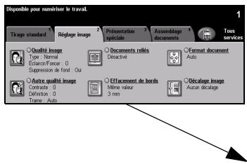XEROX COPYCENTRE 245 - Effacement de bords - 1