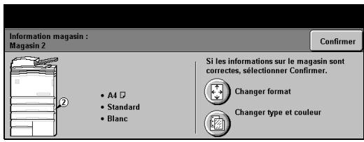XEROX COPYCENTRE C35 DIGITAL COPIER - Mise en place du papier - 3