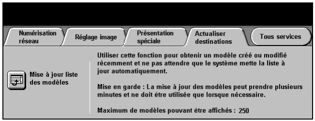 XEROX COPYCENTRE C35 DIGITAL COPIER - Actualiser destinations - 1