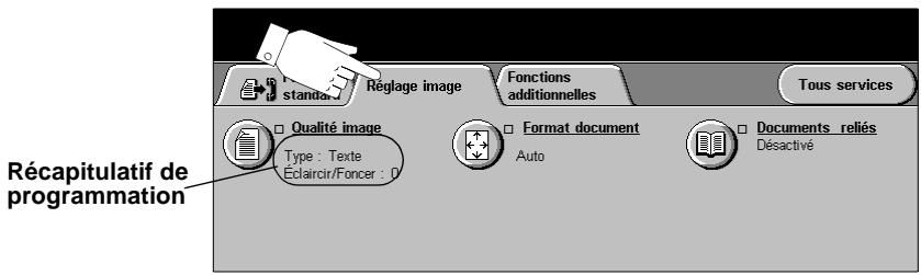 XEROX COPYCENTRE C35 DIGITAL COPIER - Réglage image - 1