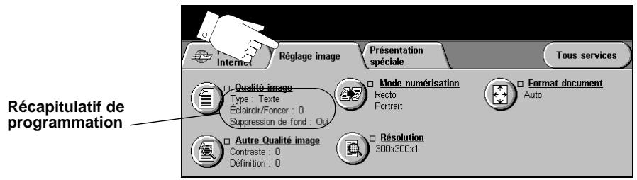 XEROX COPYCENTRE C35 DIGITAL COPIER - Réglage image - 1