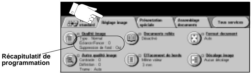 XEROX COPYCENTRE C35 DIGITAL COPIER - Réglage image - 1