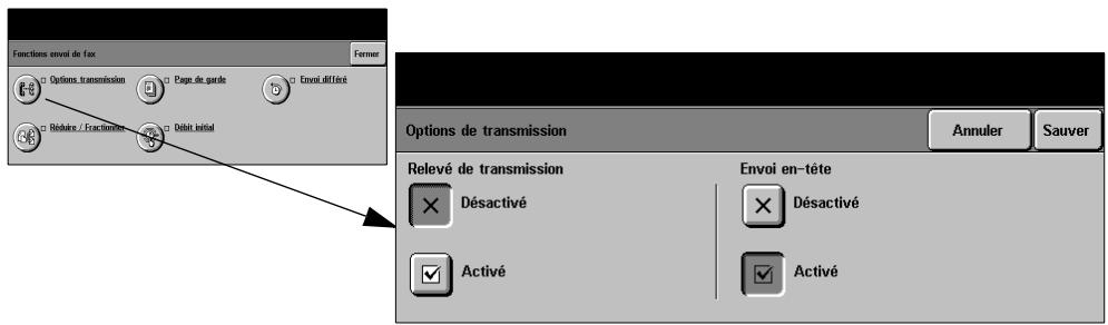 XEROX COPYCENTRE C55 DIGITAL COPIER - Options de transmission - 1