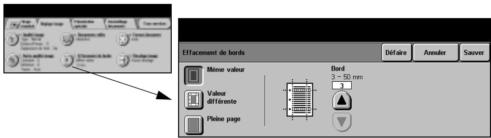 XEROX COPYCENTRE C55 DIGITAL COPIER - Effacement de bords - 1